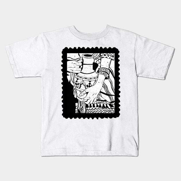 kabyle art Kids T-Shirt by Stamp